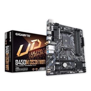 Gigabyte Motherboard B450M DS3H WiFi
