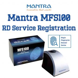 Mantra MFS110 Biometric Fingerprint Scanner (Grey)
