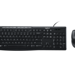 Logitech Media Set MK200 Full-Size Wired Keyboard and High-Definition Optical Mouse Set