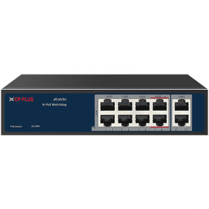 CP-ANW-HPU8H2-N12 8 Port PoE + 2 Uplink Port PoE Switch