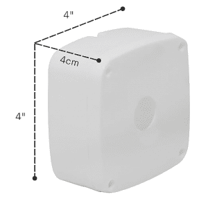 PVC BOX BRASS - 4.25 * 4.25 , 10 PCS