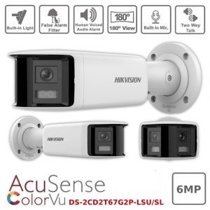 DS-2CD2T67G2P-LSU/SL 6 MP Panoramic ColorVu Fixed Bullet Network Camera
