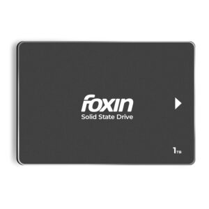 Foxin 1TB PRO SSD | Internal Solid State Drive | 3D NAND Technology & 2.5 Inch SATA III 6GB/S | Read/Write Speed Upto - 550/500 MB/s | Compatible with PC/Desktop/Computer/NVR/DVR | 5 Yrs Warranty