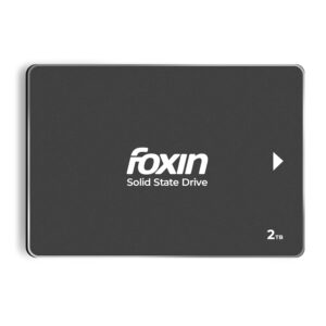 Foxin 2TB PRO SSD | Internal Solid State Drive | 3D NAND Technology & 2.5 Inch SATA III 6GB/S | Read/Write Speed Upto - 550/500 MB/s | Compatible with PC/Desktop/Computer/NVR/DVR | 5 Yrs Warranty