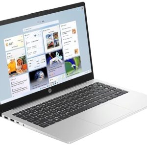 HP Professional 240R G10 Ultra-Light Business Laptop with Intel Core 3-100U, 8GB DDR4 RAM, 512GB SSD, 14″ FHD IPS Display, Copilot Key, Windows 11 Pro & MS Office 2024, Turbo Silver
