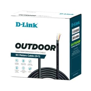 D-Link outdoor high performance cctv cable 90mtr cable 3+1