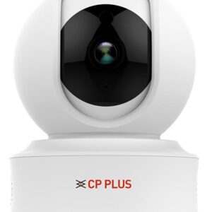 CP PLUS 4MP Quad HD Smart Wi-Fi CCTV Camera for Home | 360° Pan & Tilt | CTC Cyber Secure Tech | Supports LAN | View & Talk | Smart Detection Suite | Night Vision | Cloud Storage | OK Google | CP-E41Q