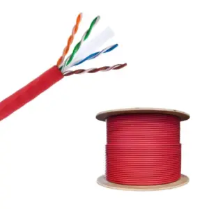 D-Link CAT6 305M Red UTP 23AWG Copper