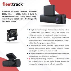 3Channel Deashcam with GPS