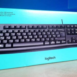 Logitech K120 Wired Keyboard for Windows, USB
