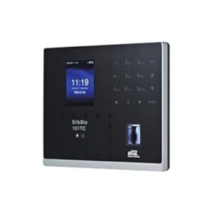 ESSL SilkBio101 Face Finger Biometric Attendance Machine with 1 Year Cloud Software and Mobile App for Upto 50 Employees