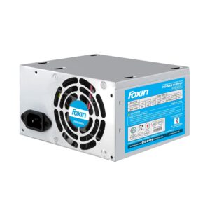 Foxin FPS-500S SMPS 200W PS3 Power Supply | 20+4 Pin, 4+4 CPU Connector | BIS Certified | Low Noise, Stable Output, Multiple Protection | 1.2M Power Cord | Desktop PC SMPS