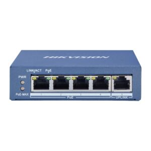 Hikvision 4 Port Gigabit Unmanaged POE Switch for IP CCTV Cameras