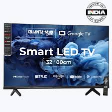 ZEBRONICS 32G1 GOOGLE TELEVISION WITH WALL MOUNT